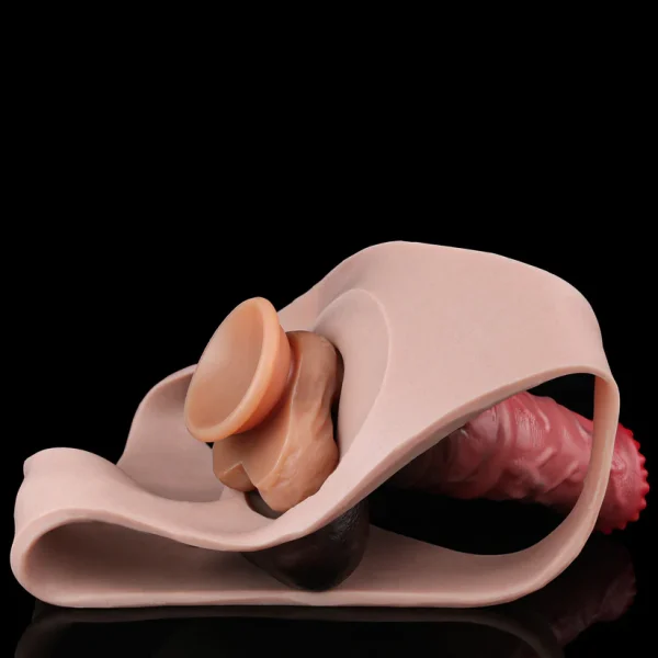 Beast Series Hollow Dildo Pant Premium Silicone