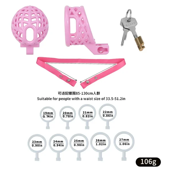 Birdcage - Mesh Design Chastity Devices