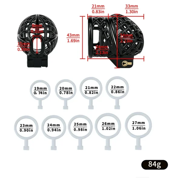 Birdcage - Mesh Design Chastity Devices