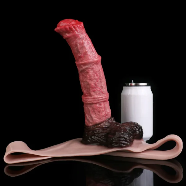 Blood Steed - Virbating Strap on Dildo for Lesbian