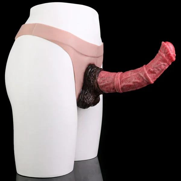 Blood Steed - Virbating Strap on Dildo for Lesbian