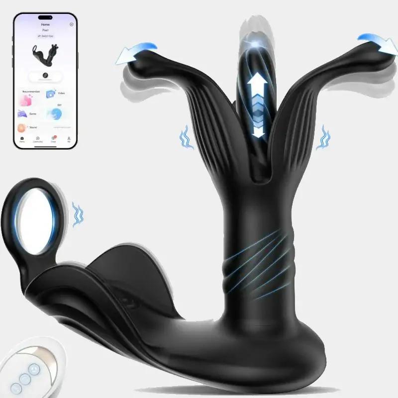 Blossom Pro - Prostate Massager With Testical Vibrator