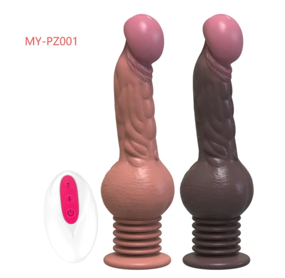 Bouncing Beast - Auto Thrusting Dildo 10 Inches