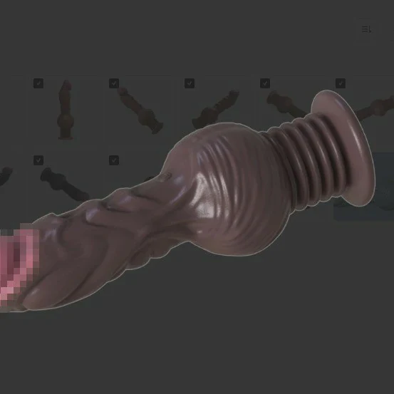 Bouncing Beast - Auto Thrusting Dildo 10 Inches