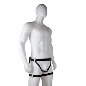 Cat Paw – Estim Flat Chastity Cage with Harness (1)