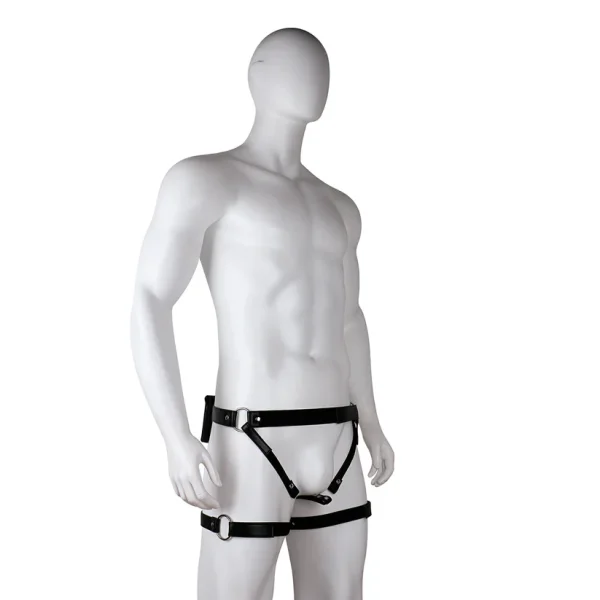 Cat Paw – Estim Flat Chastity Cage with Harness (1)