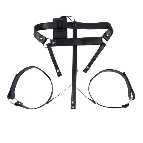 Cat Paw - Estim Flat Chastity Cage with Harness