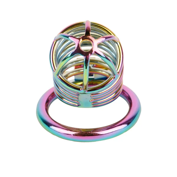 Cat Paw - Estim Flat Chastity Cage with Harness