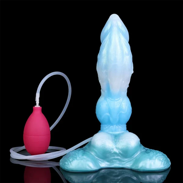 Direwolf - Large Suction Cup Auto Squirting Dildo