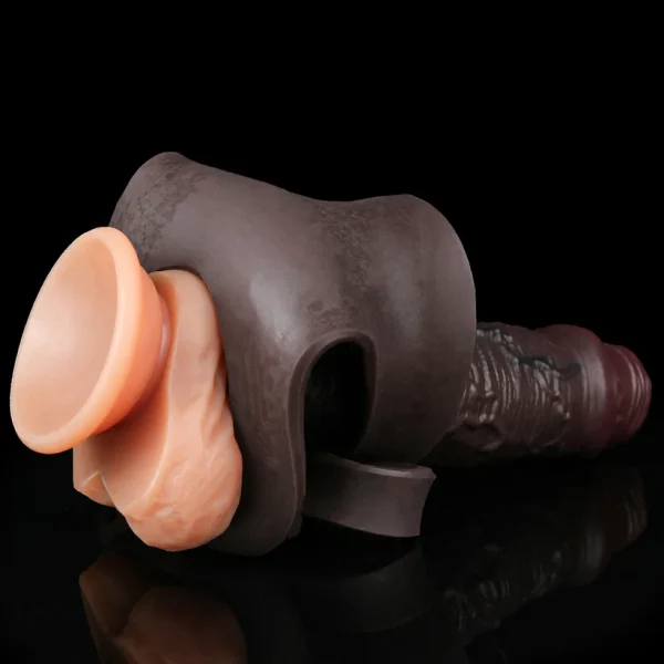 Ebony - Hollow Dildo Pant 6.4 Inches