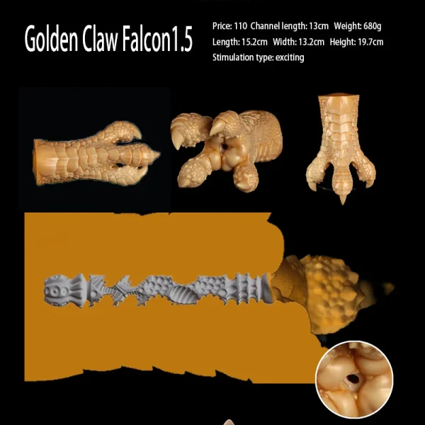 Falcon Claw - Eagle Theme Fantasy Male Stroker