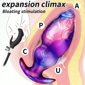 Fenrir - Inflatable Knotted Dildo Plug