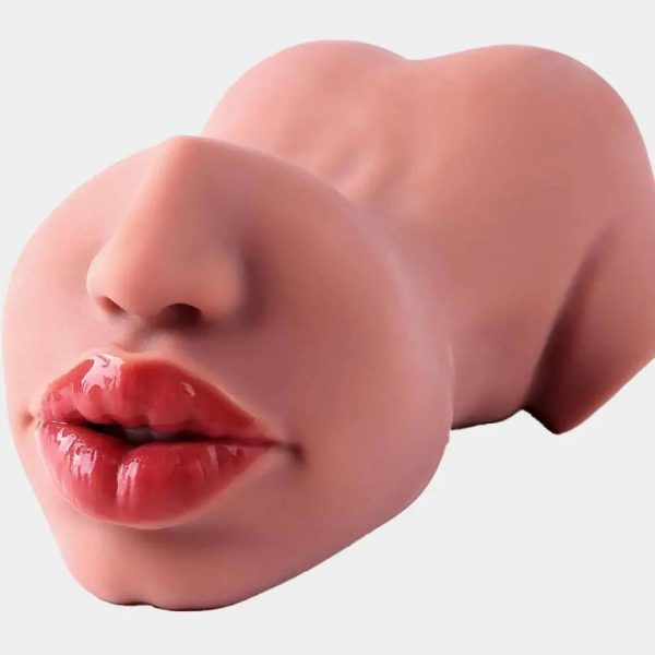 Full Lips Blow Job Toy With Realistic Vagina