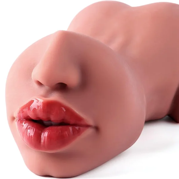 Full Lips Blow Job Toy With Realistic Vagina