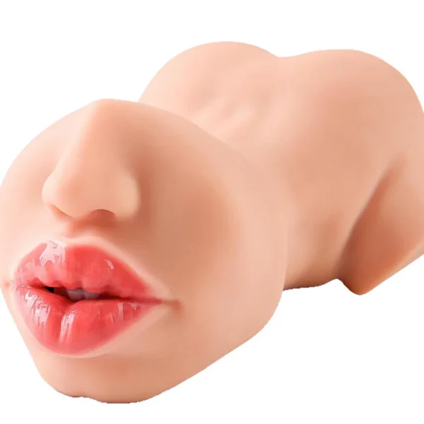 Full Lips Blow Job Toy With Realistic Vagina