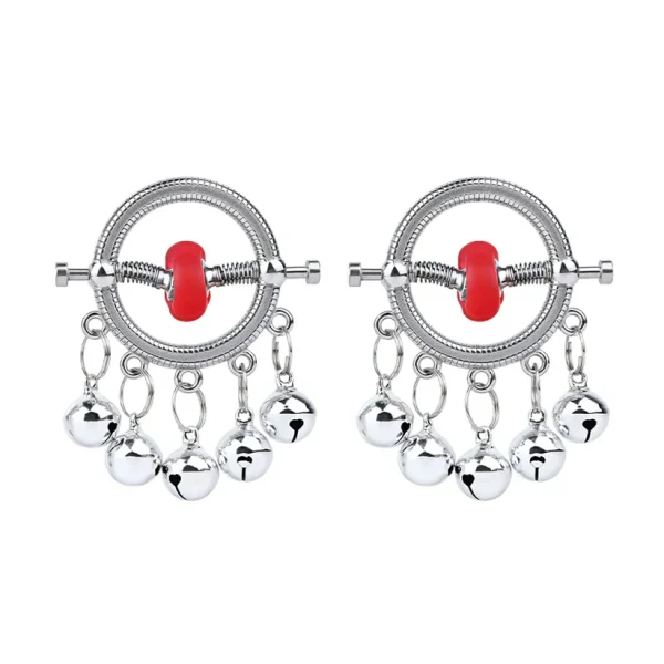 Glimmer Desire™ – Non-Piercing Metal Nipple Clamps Chain (1)