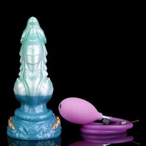 Jade Monster Series – Inflatable Fantasy Dildo (1)