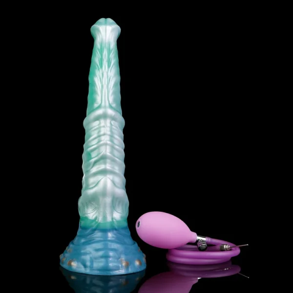 Jade Monster Series - Inflatable Fantasy Dildo