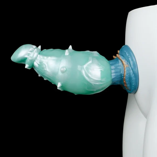 Jade Monster Series - Inflatable Fantasy Dildo