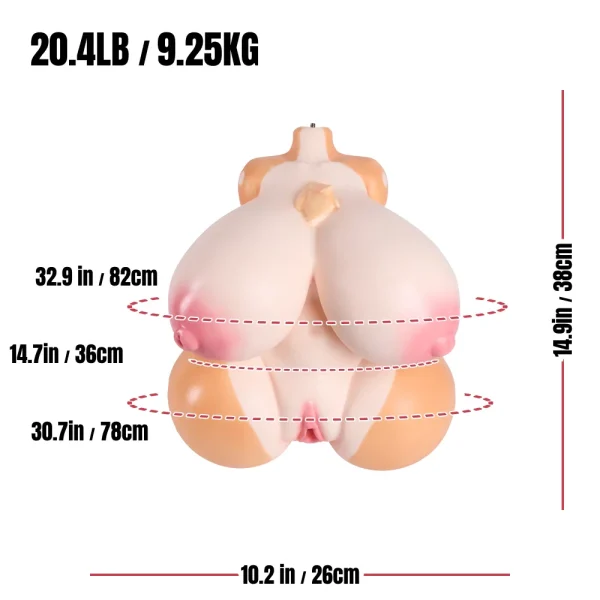 Lana Doe Deer - BBW Furry Torso MRL × Bonifasko Official
