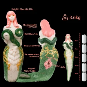 Medusa - Full Body Goddess Male Stroker