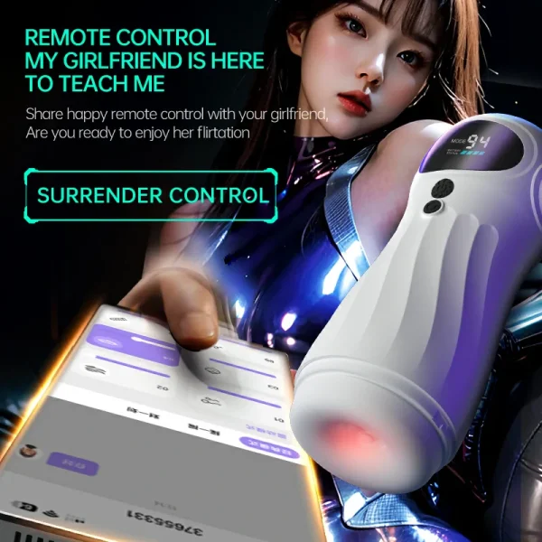 MeowLink - Smart Screen Auto Sucking Stroker