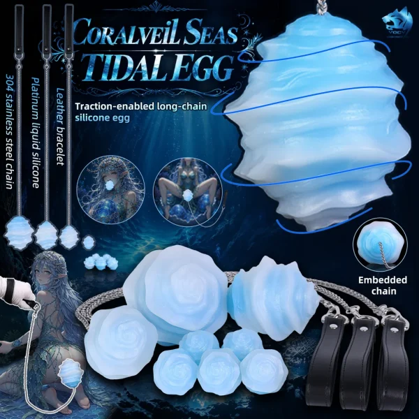 Mermaid’s Purse - Premium Silicone Pussy Egg