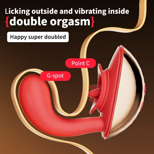 Moonlit - Protable Licking G Spot Vibrator