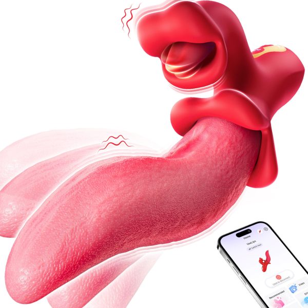 Petal Kiss - Tongue Vibrator