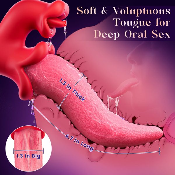 Petal Kiss - Tongue Vibrator