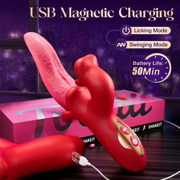 Petal Kiss - Tongue Vibrator
