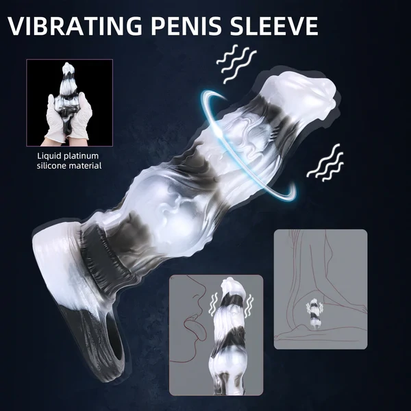 Phantom Beast Series - Monster Vibrating Cock Ring