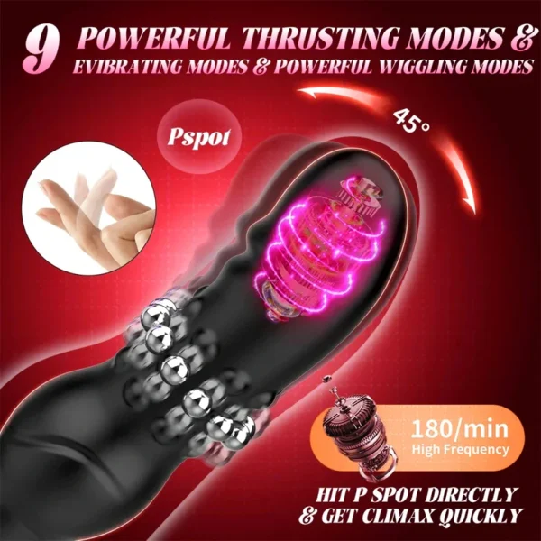 Rolling Beads - Rotation Prostate Massager
