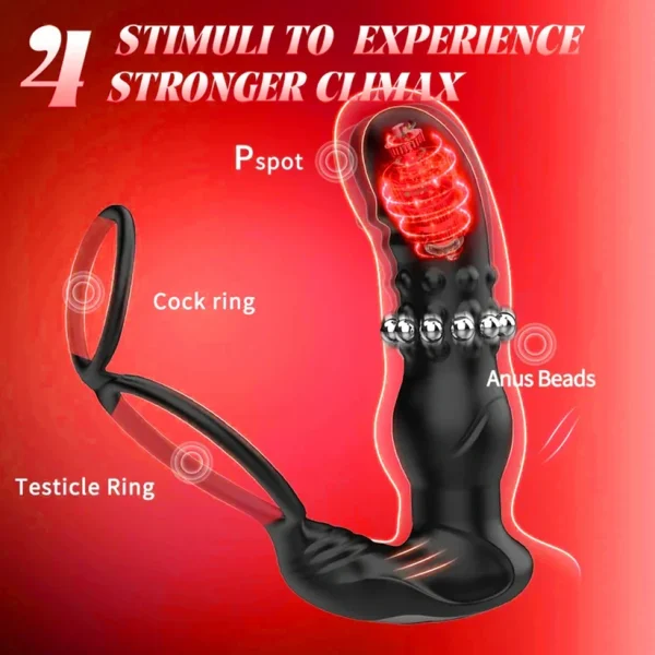Rolling Beads - Rotation Prostate Massager