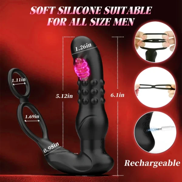 Rolling Beads - Rotation Prostate Massager