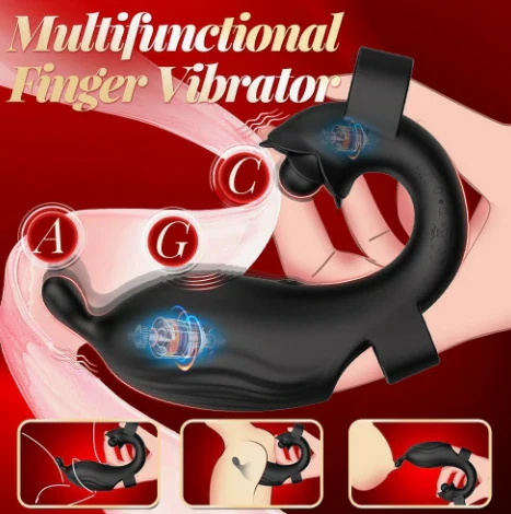 Rose Bud - Fingertip Vibrator With App Control
