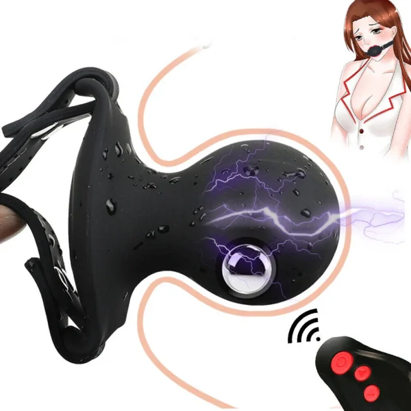 StormKiss - Electric Shock Ball Gag