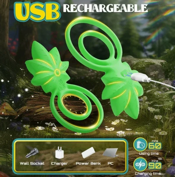 Weed - Multi Purpose Vibrating Cock Ring
