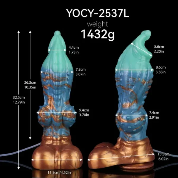 Void Beast - Canine Fantasy Auto Cum Dildo