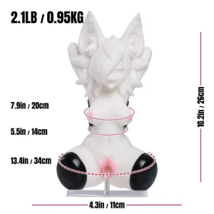 Asphodel Furry Goth Bat Theme Sex Doll (3)
