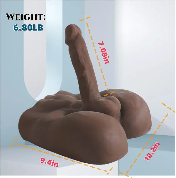 BBC Sex Doll 6.8 LB 2-In-1 Design