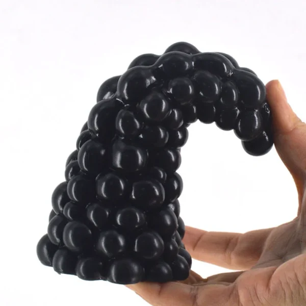 Blackcurrant - Grape Shape Dildo Plug 6.2 Inches
