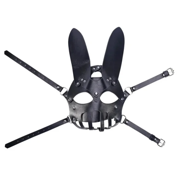 Bondage Bunny Mask - Adjustable Straps