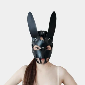 Bondage Bunny Mask - Adjustable Straps