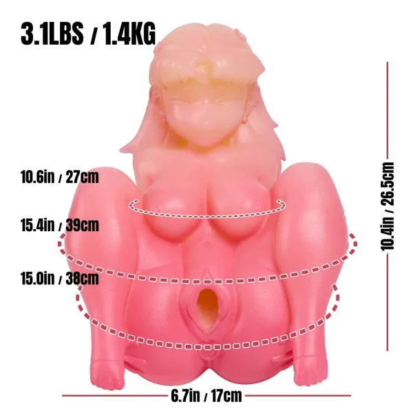 Cindy - Medical silicone Compact Anime Onahole