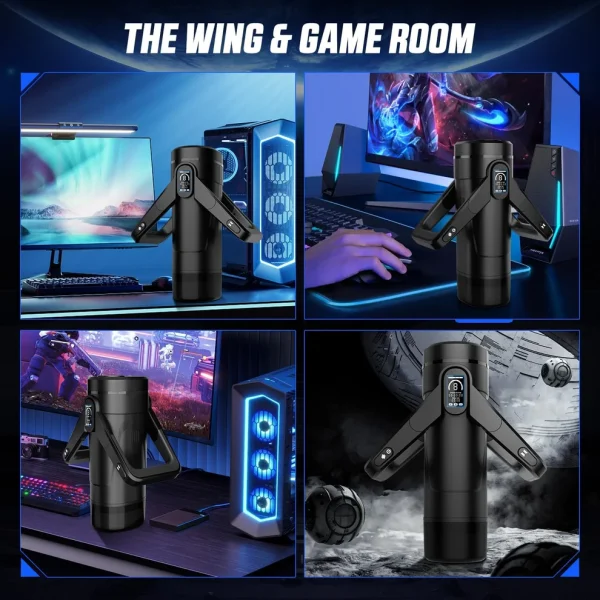 Cyberskin the Wing - Male Masturbator