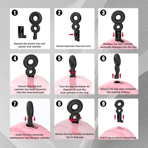 Dark Hound - Male Chastity Device With Strap On