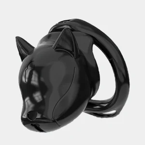 Dark Hound - Male Chastity Device With Strap On