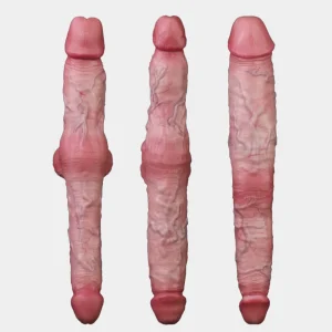 Double Header Dildo - Premium Silicone Series