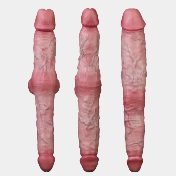 Double Header Dildo - Premium Silicone Series